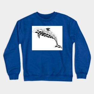 ocean king dolphin ecopop Crewneck Sweatshirt